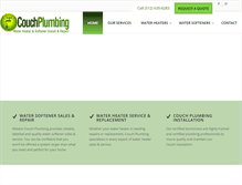Tablet Screenshot of couchplumbing.com